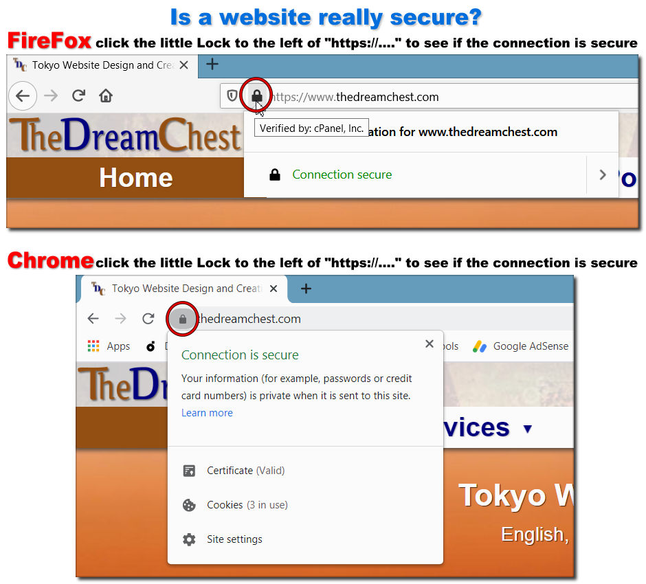 Check if a website is really secure Check if a website is really secure